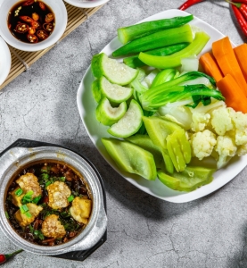 Rau Luộc Kho Quẹt