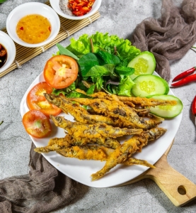 Cá Trứng Chiên Giòn